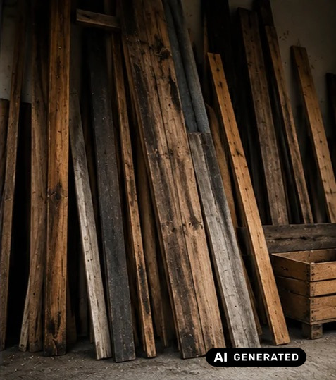 Motiv: Holz (KI-generiert)